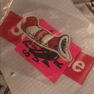 Supreme stickers